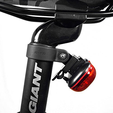 BV Bicycle Light Set Super Bright 5 LED Headlight, 3 LED Taillight, Quick-Release - Gasbike.net