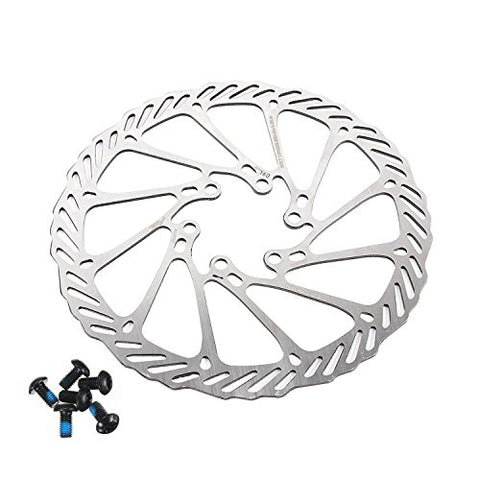 BlueSunshine Cycling Bicycle Bike Brake Disc Stainless Steel Rotors 160mm G3 With Bolts - Gasbike.net