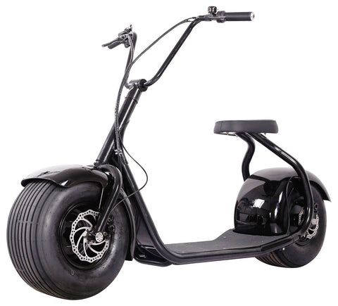 SEEV-800 Electric Lifestyle Fat Tire Scooter 800w Hub Motor E-Bike Bicycle - Gasbike.net