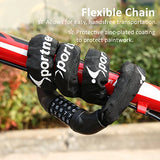 Bicycle Chain Lock, Sportneer 5-Digit Resettable Combination Anti-theft Bike Locks - Gasbike.net