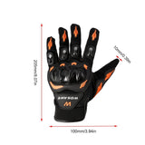 Motocross Gloves Military Hard Knuckle Tactical Gloves Outdoor Anti-slip Shockproof Full-finger Comfortable Motorcycle Motorbike Mittens - Gasbike.net