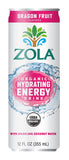 Zola Organic Hydrating Energy Drink, Dragon Fruit, 12 Ounce (Pack of 12) - Gasbike.net