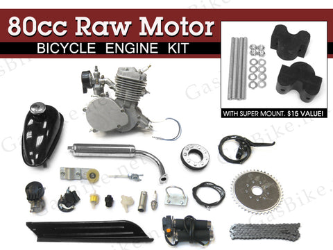 80cc Raw Motor Bicycle Engine Kit - Gasbike.net