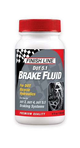 Finish Line High Performance DOT 5.1 Brake Fluid, 4-Ounce - Gasbike.net