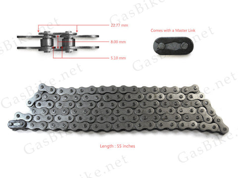 #415 Heavy Duty Bike Chain - Gasbike.net