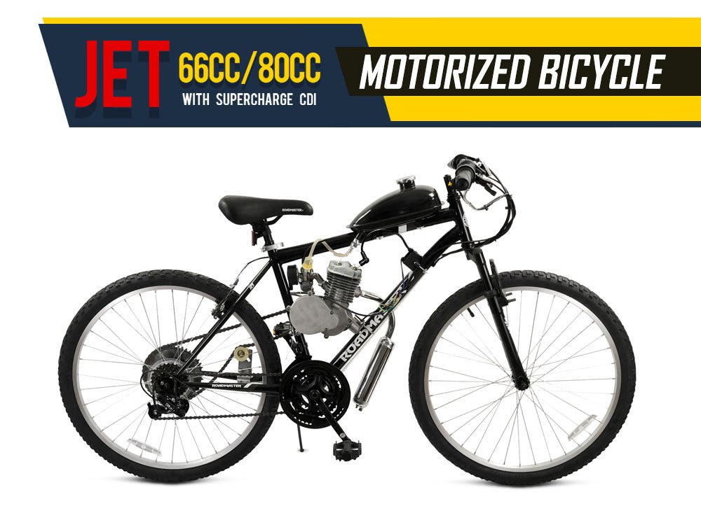 Jet 66cc/80cc Motorized Bicycle - Main Image