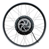 Tesla 26" Electric Conversion Front Wheel - 48 V 1000 W (With Disc Brake and LCD) - Gasbike.net