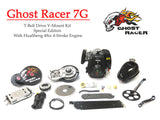 Ghost Racer 7G T-Belt Drive V-Mount Special Edition Motorized Bicycle - Gasbike.net