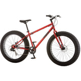 26" Mongoose Hitch Men's All-Terrain Fat Tire Bike, Red - Gasbike.net