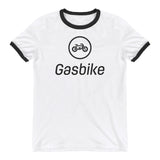 Gasbike Ringer T-Shirt #1 - Gasbike.net