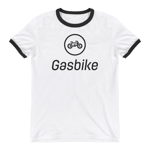 Gasbike Ringer T-Shirt #1 - Gasbike.net