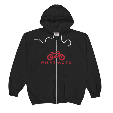 Phatmoto Unisex  Zip Hoodie - Gasbike.net