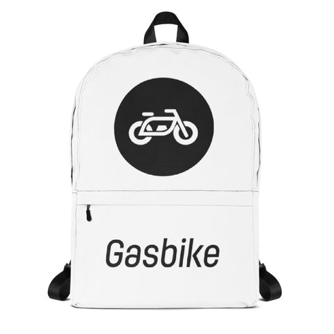 Gasbike Backpack - White #1 - Gasbike.net