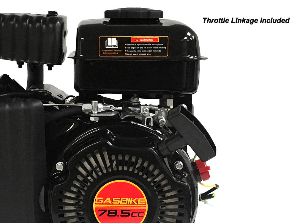 gas motor for 3 wheel bicycle GasTrike 79cc Trike Engine Kit